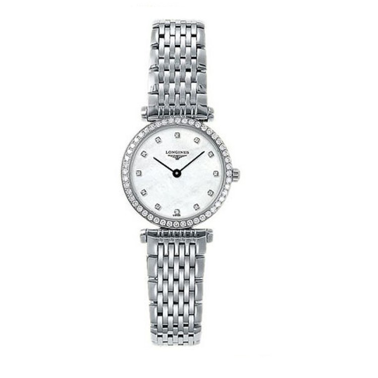 LONGINES LA GRANDE CLASSIQUE L4.241.0.80.6 Quarzo Mop e Diamanti 24 mm