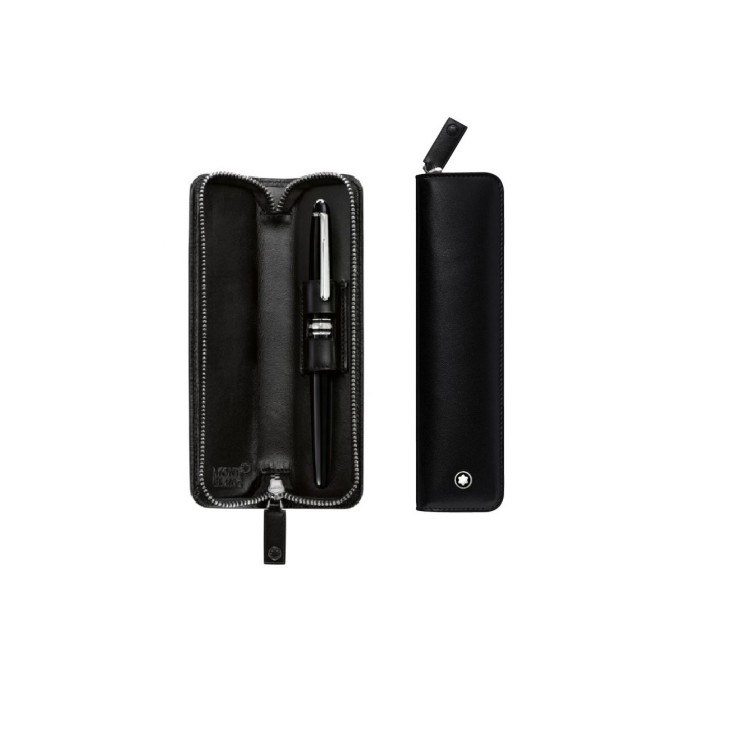 Meisterstruck MONTBLANC 101872 Portapenne con cerniera Pelle
