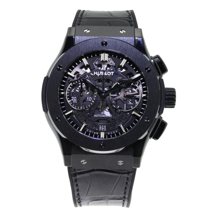 HUBLOT Classic Fusion Cronografo 525.CM.0170.LR misura 45 Ceramica nera