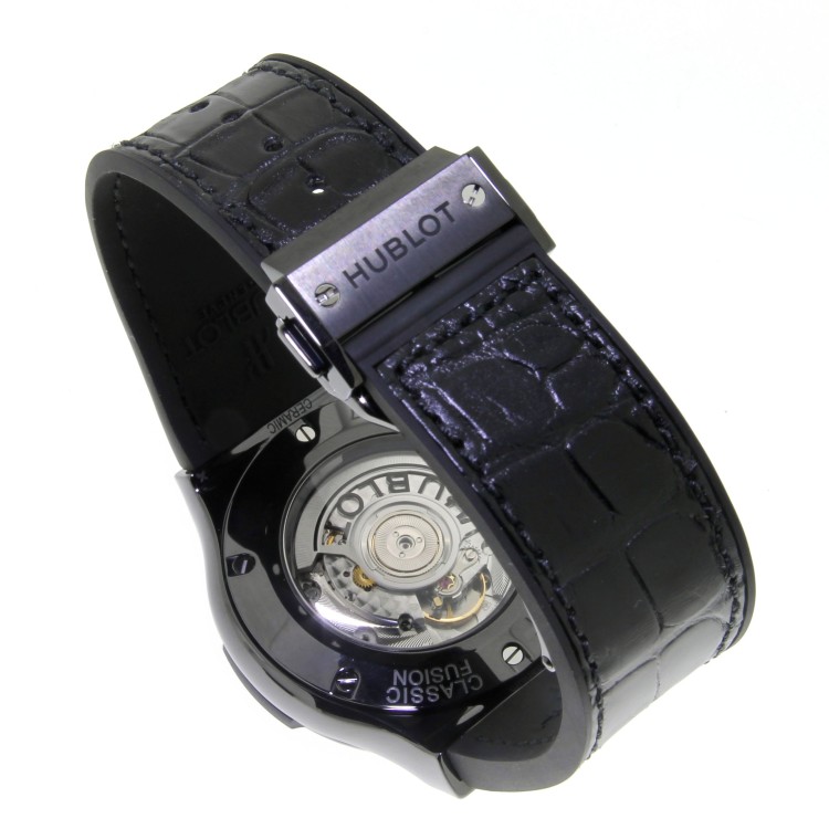 HUBLOT Classic Fusion Cronografo 525.CM.0170.LR misura 45 Ceramica nera