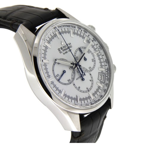 ZENITH EL Primero 36000 ПОЛУКОЛЕБАНИЙ 03.2080.400/01.C494 измерения 42 мм Хронограф