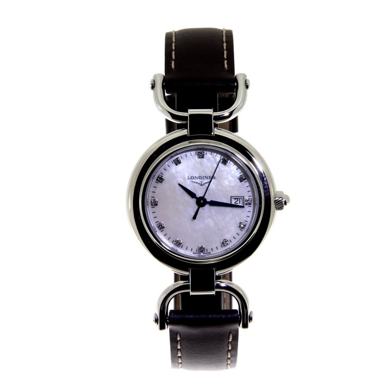 LONGINES EQUESTRIAN L6.131.4.87.2 Quarzo 30 mm MOP