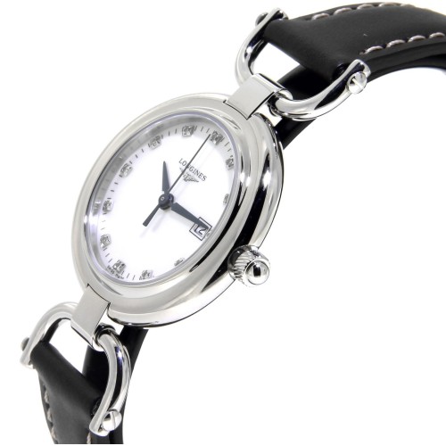 LONGINES EQUESTRIAN L6.131.4.87.2 Quarzo 30 mm MOP