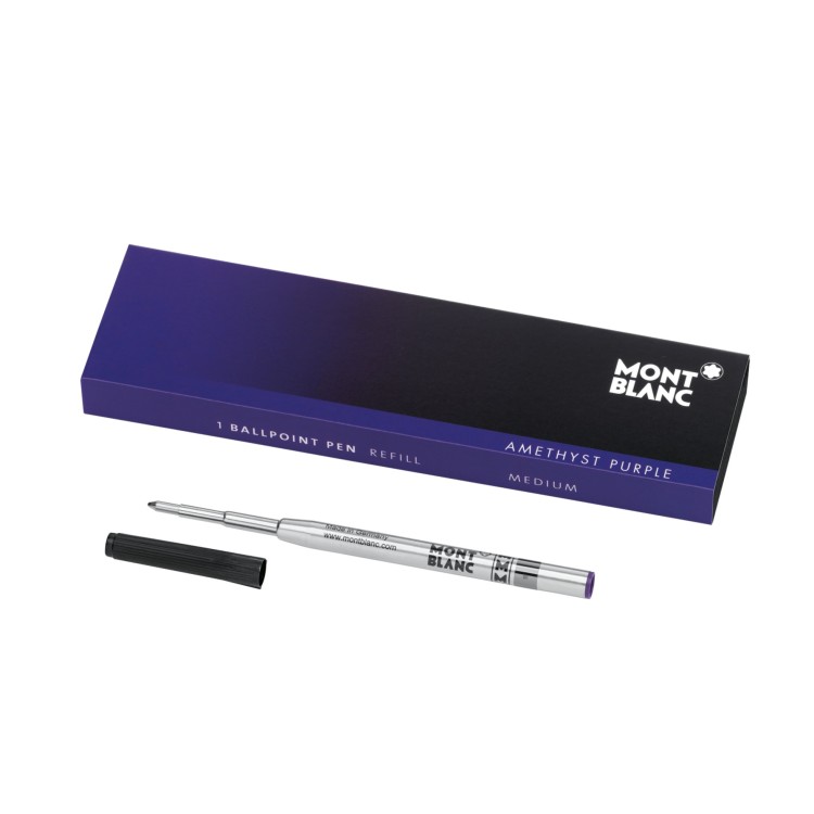 MONTBLANC Ball Pen n 1 Refil Amethyst Purple 110623 M Medio Penna a Sfera