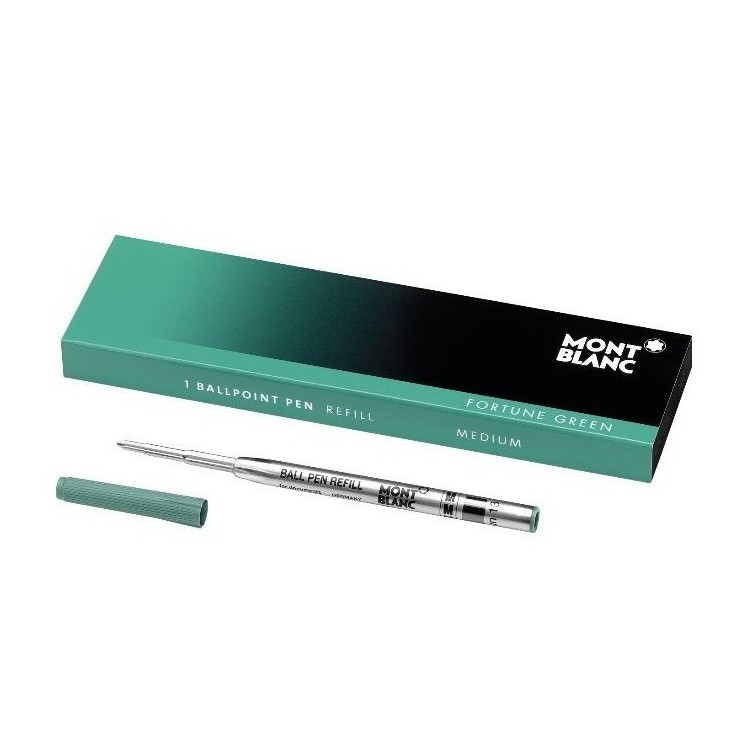 MONTBLANC Ball Pen n 1 Refil Fortune Green 105153 M Medio Penna a Sfera