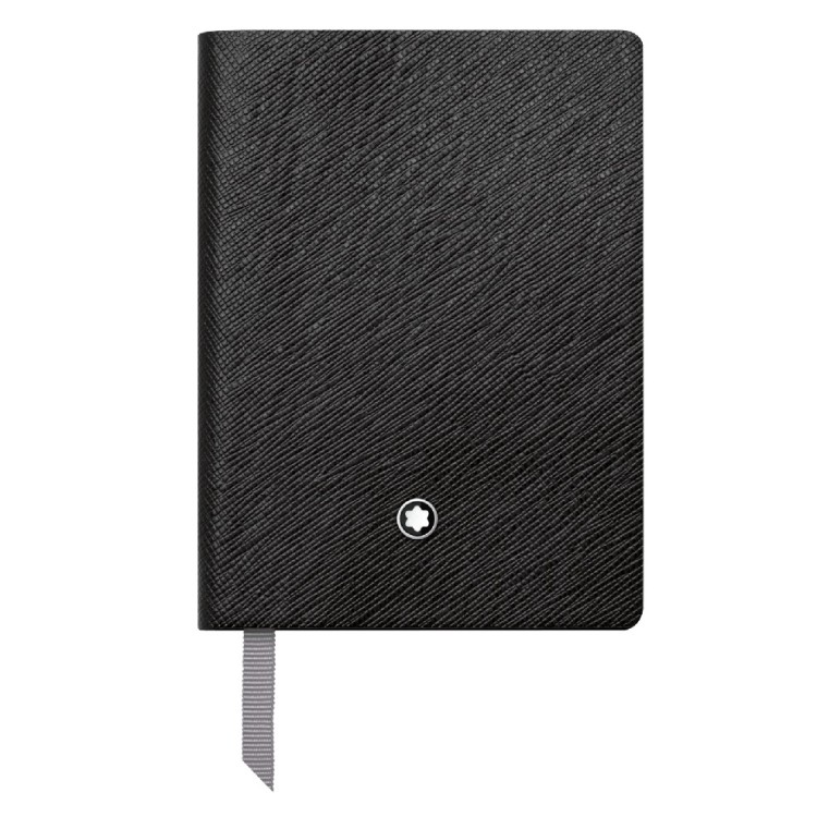 Montblanc notepad 145 black 113295 lines
