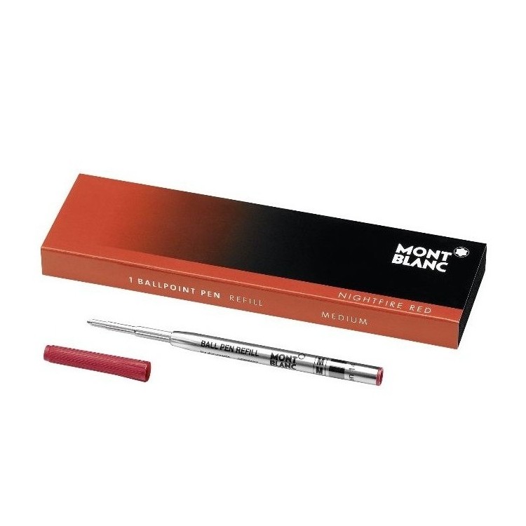 MONTBLANC Ball Pen n 1 Refil Nigthfire Red 105152 M Medio Penna a Sfera