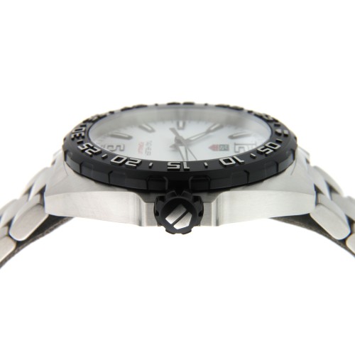 TAG HEUER F1 WAZ1111.BA0875 41 mm Nero Bracciale Acciaio
