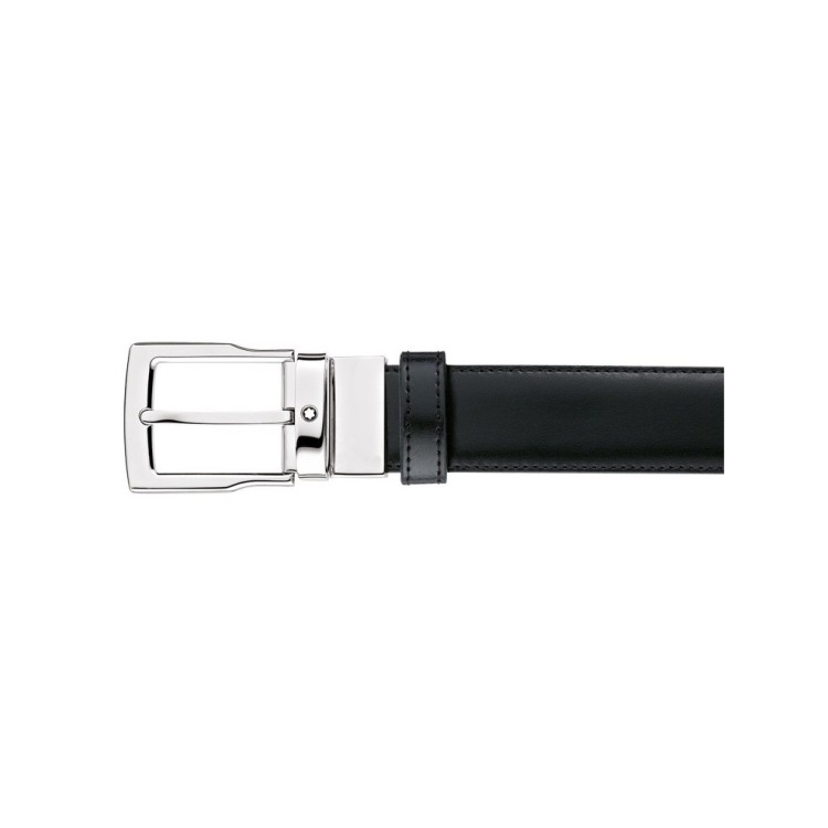 MONTBLANC Cintura Belt 109738 Double Face Pelle