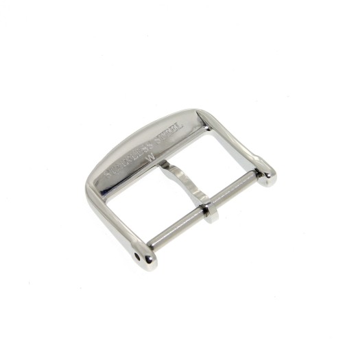 Longines Fibbia ardiglione acciaio - steel pin buckle 16 mm L649101655