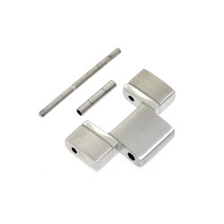 Tag Heuer 1/2 Maglia acciaio per Carrera misure maglia 17 x 6,4 x 3 mm