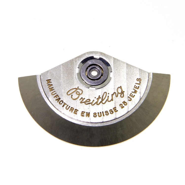 Breitling Valjoux 7750 Ricambio Massa oscillante con incisione in corsivo.