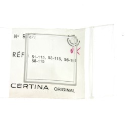 Certina Vetrino in plexiglass 985/1 Quadrato