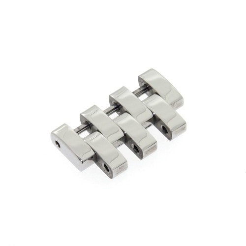 Oris Maglia in acciaio lucido per modello XXL misure 19 x 7,5 x 3 mm