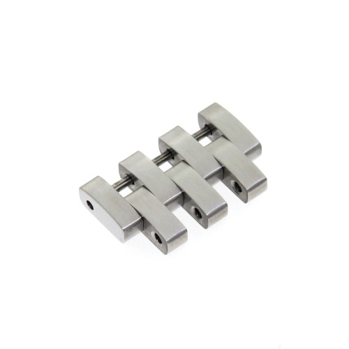 Oris Maglia in acciaio satinato per modello XXL misure 18 x 7,5 x 3 mm