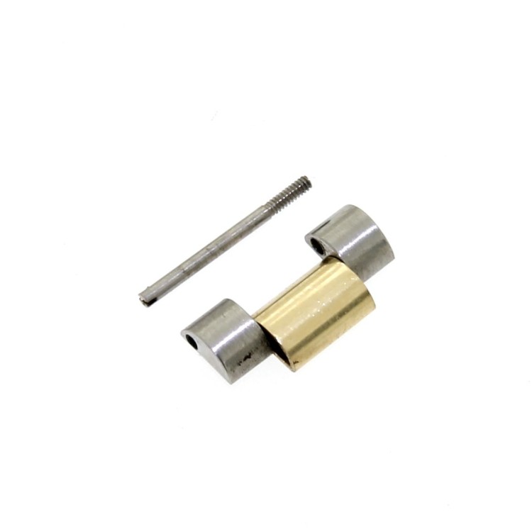 Longines maglia acciaio/oro tipo Rolex 
misure maglia 13 x 4,5 x 2,3 mm