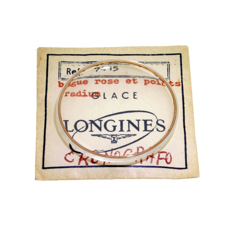 Longines Vetro 7415 rotondo con bague rosa