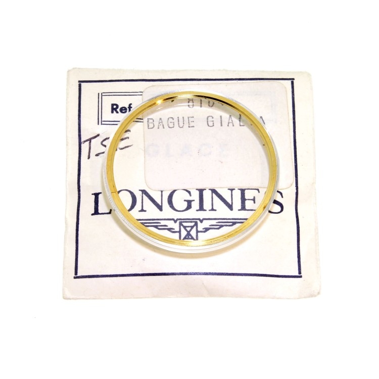 Longines Glass 8184 round with yellow ring