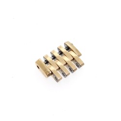 Longines maglia acciaio PVD oro rosa per La Grande Classique misure maglia 11 x 5,2 x 2,7 mm