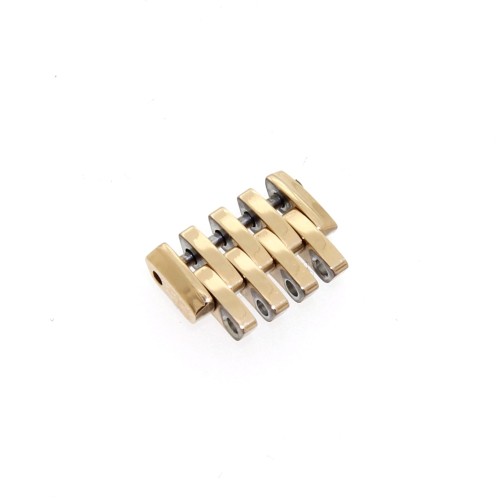 Longines maglia acciaio PVD oro rosa per La Grande Classique misure maglia 11 x 5,2 x 2,7 mm