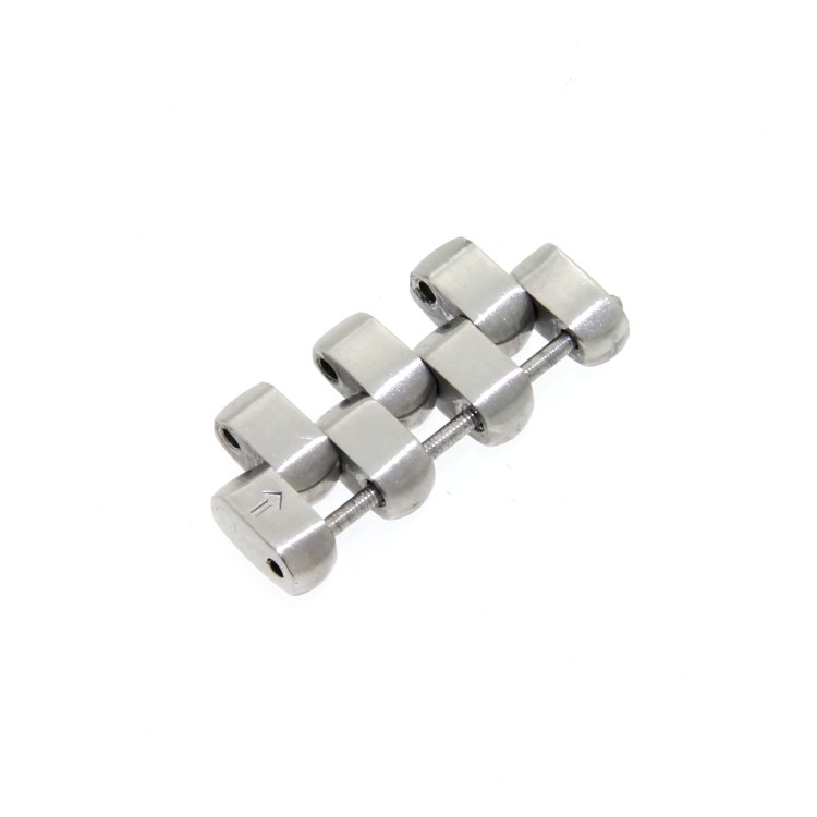 Longines maglia acciaio per Lindberg
misure maglia 19,8 x 6 x 3,4 mm