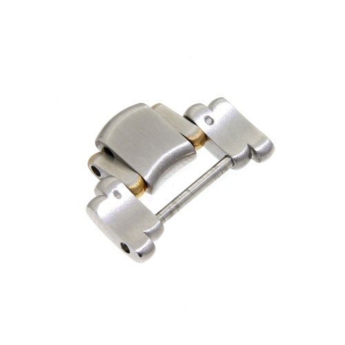 Longines maglia acciaio/oro per Golden Wings
misure maglia 18 x 8 x 2,7 mm