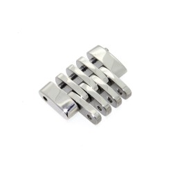Longines maglia acciaio per Evidenza misure maglia 17 x 9 x 3,3 mm