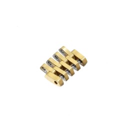 Longines maglia acciaio PVD oro giallo per La Grande Classique misure maglia 11 x 5,4 x 2,7 mm 2
