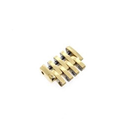 Longines maglia acciaio PVD oro giallo per La Grande Classique misure maglia 11 x 5,4 x 2,7 mm