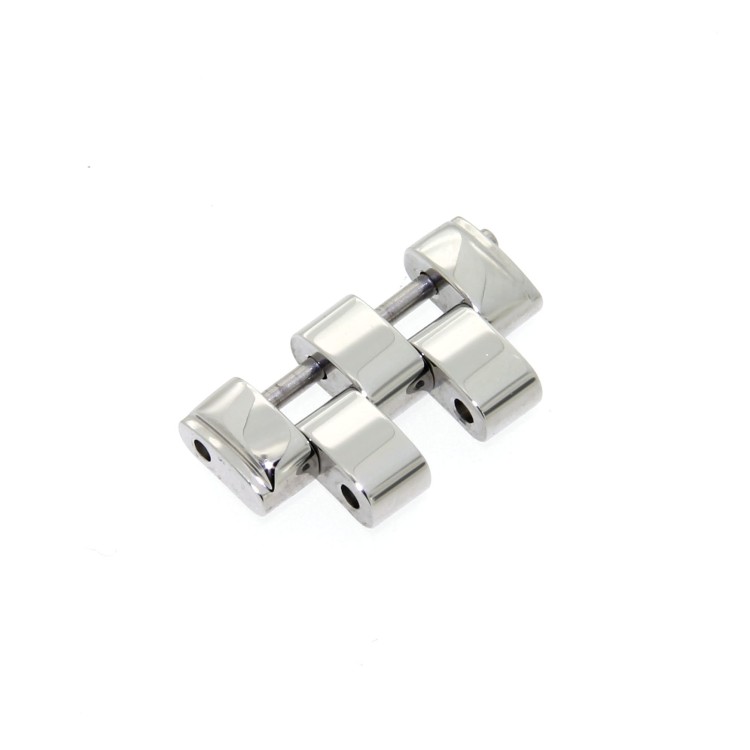Longines 1/2 maglia acciaio per Flagship misure maglia 18 x 6,3 x 3,2 mm