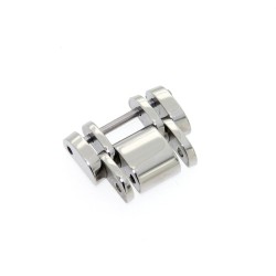 Longines 1/2 maglia acciaio per Saint Imier misure maglia 14,9 x 7,8 x 3,7 mm