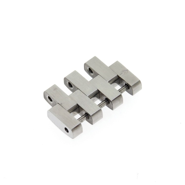 Oris Maglia in acciaio satinato per modello XXL misure 18 x 7,5 x 3 mm