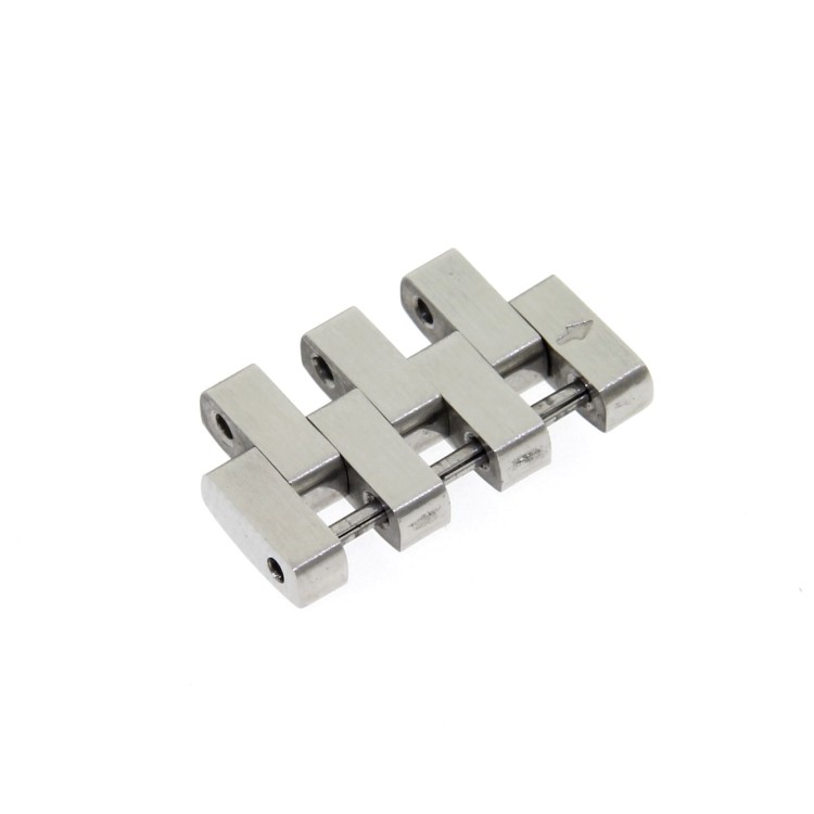 Oris Maglia in acciaio lucido per modello XXL misure 19 x 7,5 x 3 mm