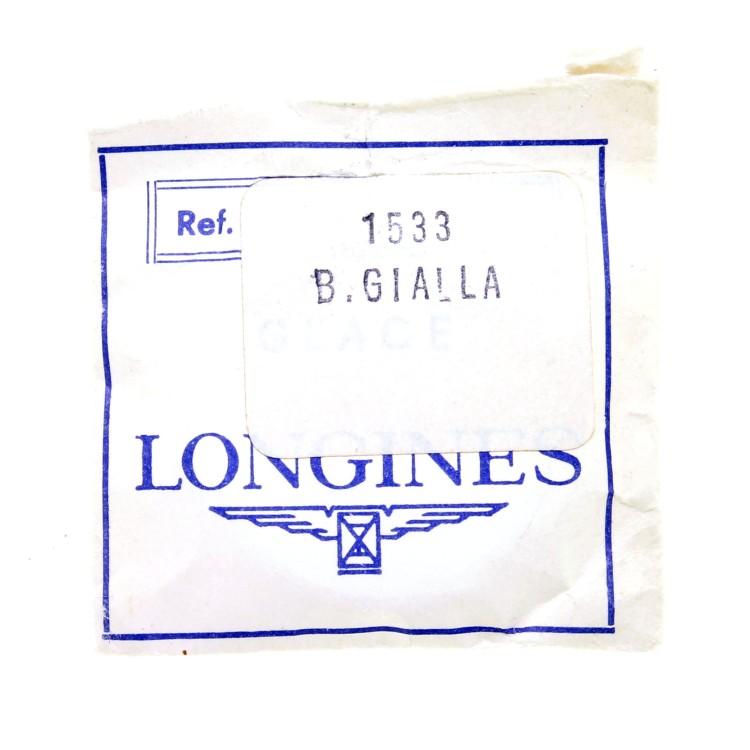 Longines Vetrino 1533 rotondo con bague gialla