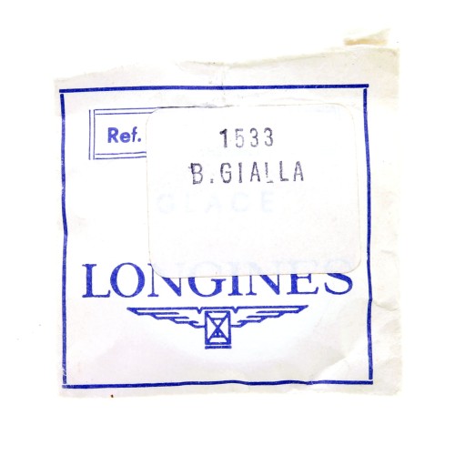 Longines Vetrino 1533 rotondo con bague gialla