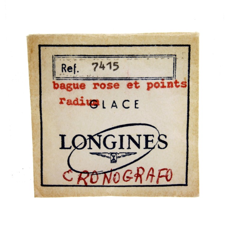 Longines Vetrino 7415 rotondo con bague rosa