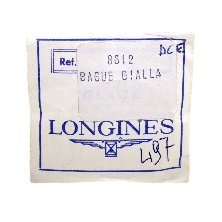 Longines Vetrino 8612 rotondo con bague gialla