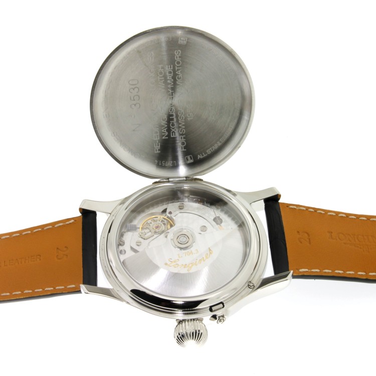 LONGINES Heritage TWENTY-FOUR HOURS L2.751.4.53.4 47,5 mm Automatico