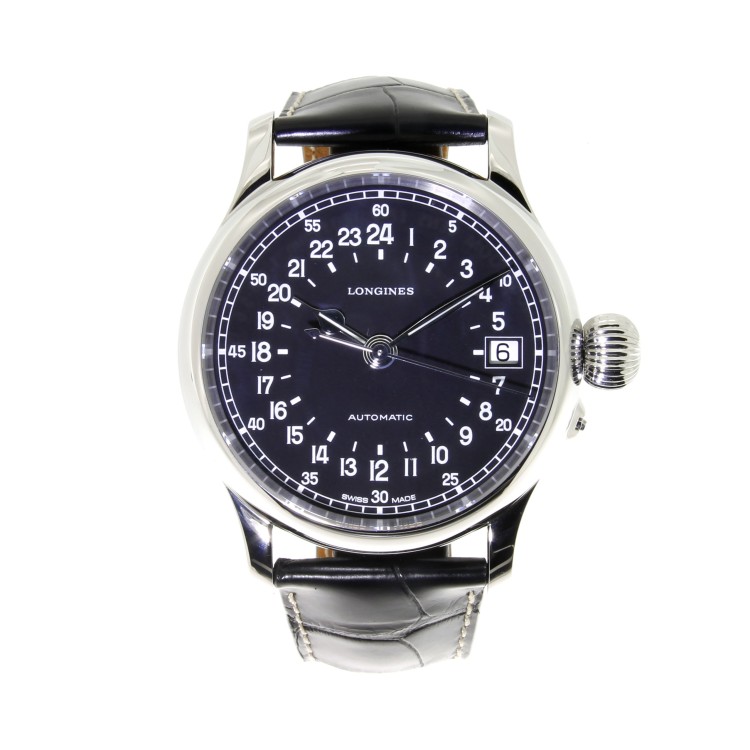 LONGINES Heritage TWENTY-FOUR HOURS L2.751.4.53.4 47,5 mm Automatico