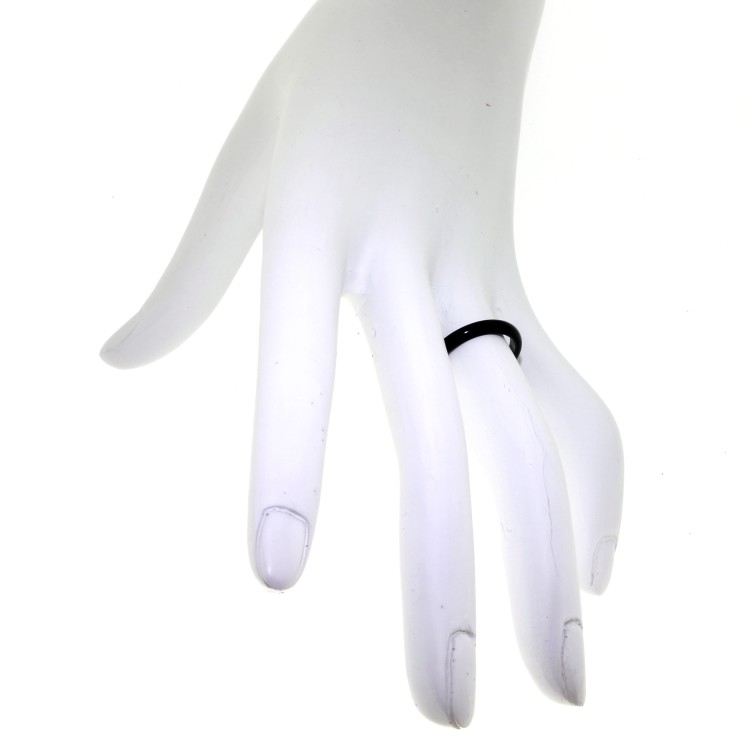 ANELLO Onice Nero Naturale 2,7 mm 1 pezzo