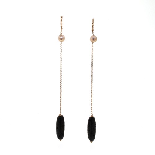 Orecchini Lava Argento cod 85