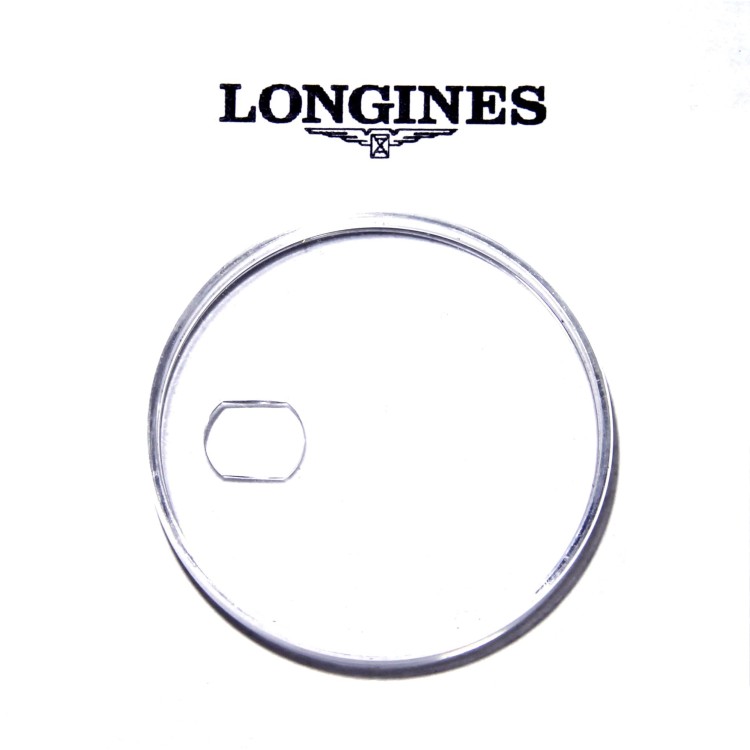 Longines Vetro in plexiglass con lente data misura diametro 263 mm