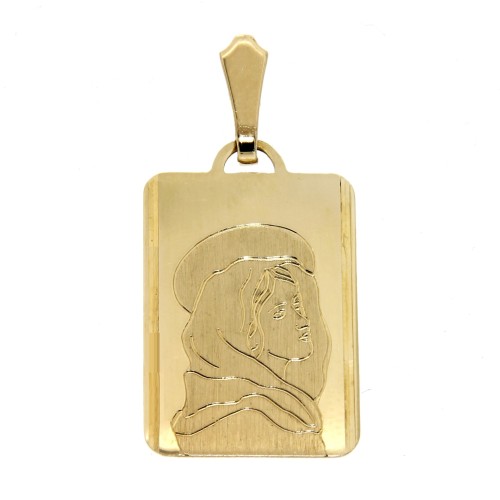 Medaglia MADONNA Incisa Oro 18 kt