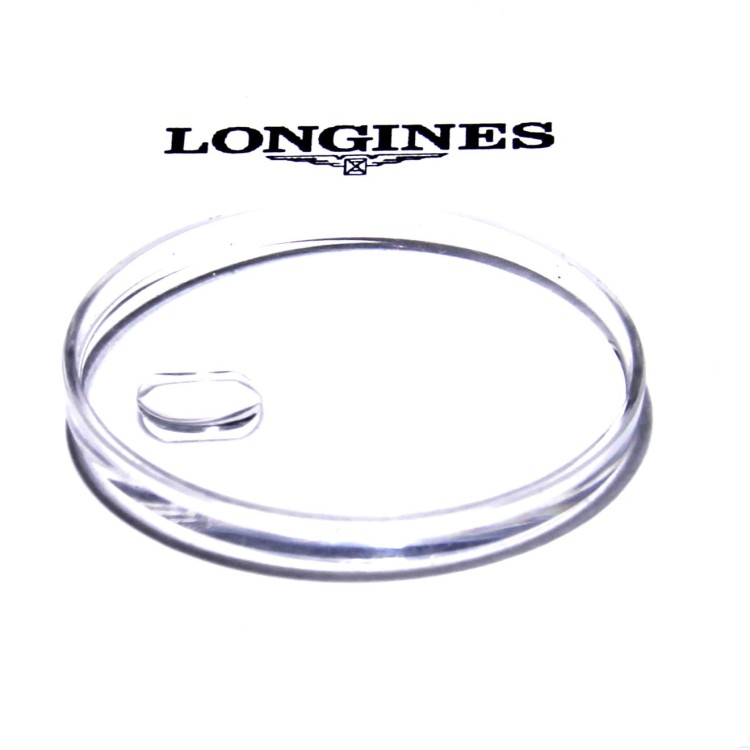 Longines Vetro in plexiglass con lente data misura diametro 214 mm