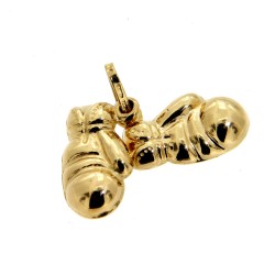 Pendente Guanti 14,3 x 8,1 x 4,8 mm Oro 18 kt 2,5 gr 2