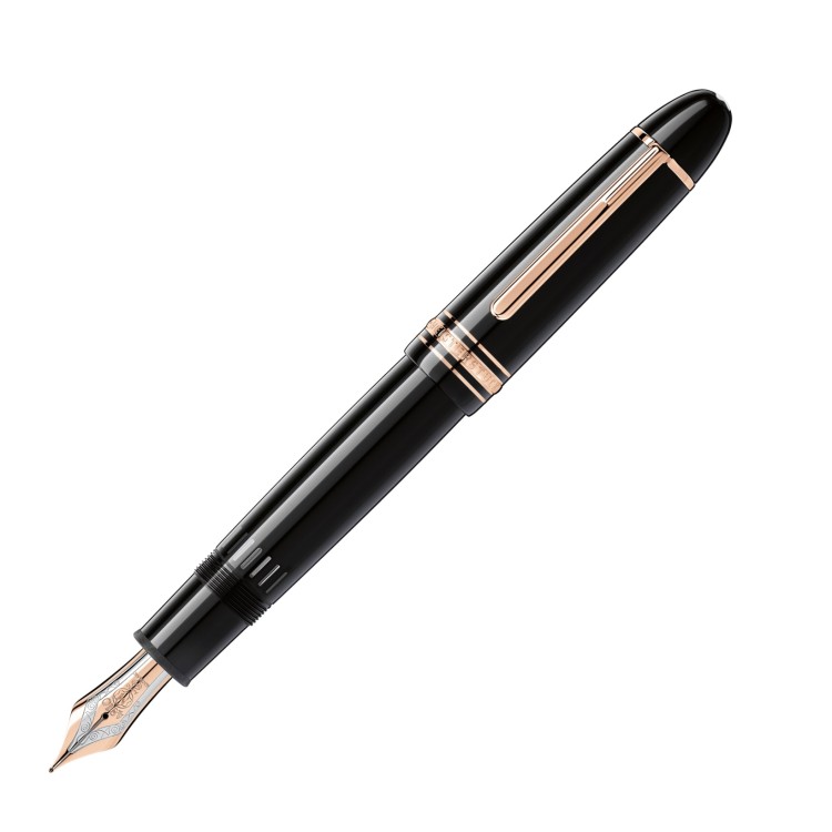 MONTBLANC MEISTERSTÜCK 149 149F 113607 Red Gold Plated Stilografica a Stantuffo pennino F