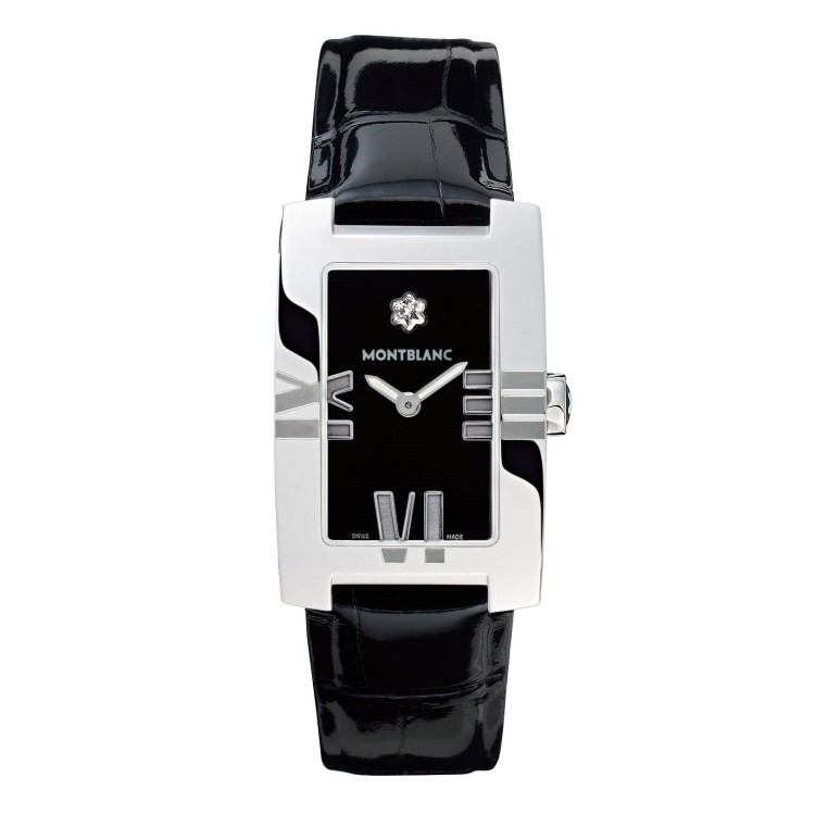 MONTBLANC Watch Quartz PROFILE 102370 alligator strap