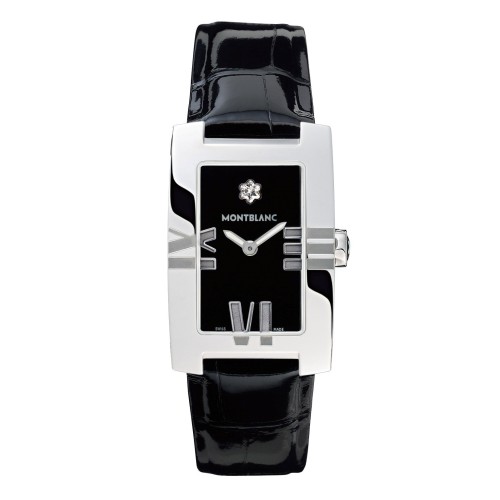 MONTBLANC Watch Quartz PROFILE 102370 alligator strap