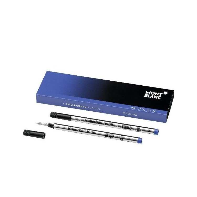 MONTBLANC Rollerball n 2 Refil per Penna Roller  Blu 105159 M Medio