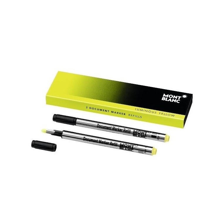 MONTBLANC Rollerball Roller Le Grand n 2 Refil 105168 Yellow Highlighter